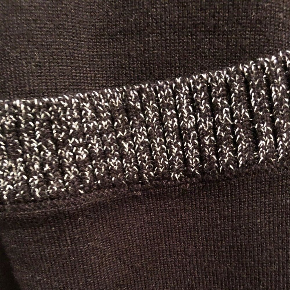 Christopher & Banks NWT Black knit dress - Picture 3 of 3